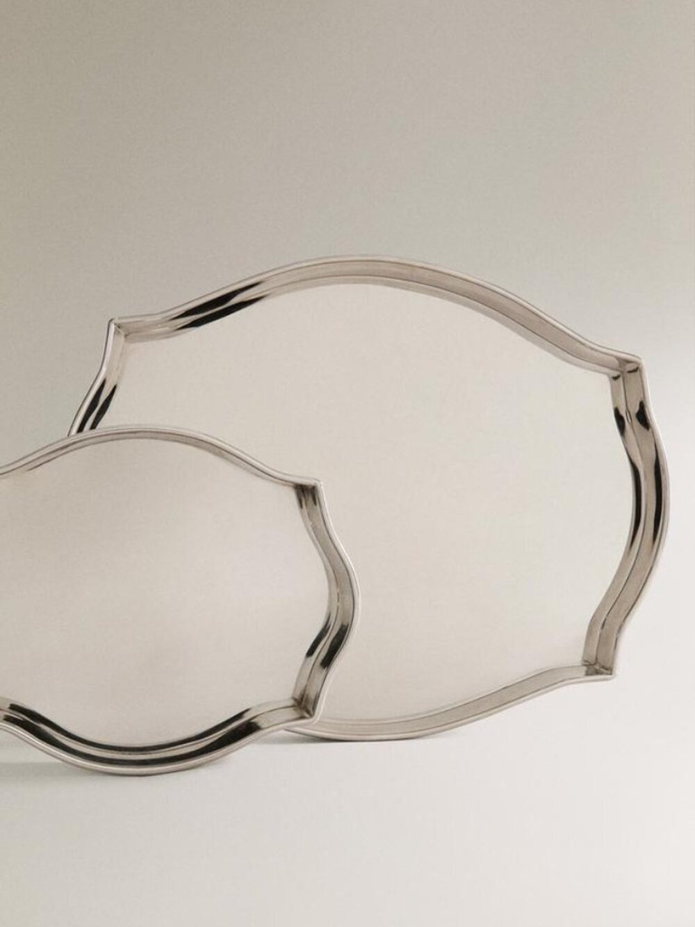 Zara Silver Tray - Large Only